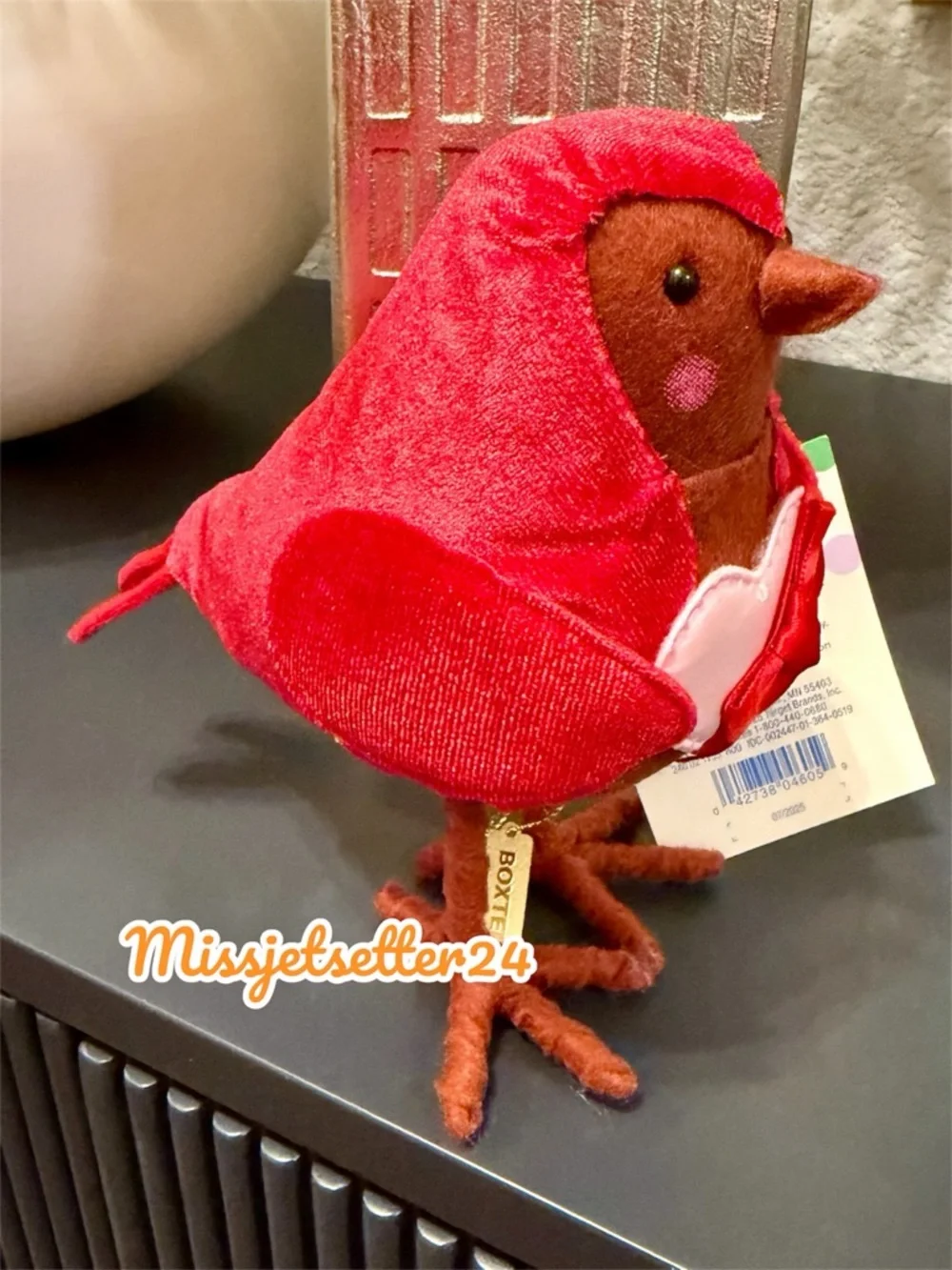 NWT Boxter Target Featherly Friends Spritz Valentine’s Day 2026 Collectible Bird